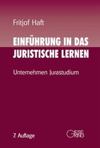Abbildung von: Einführung in das juristische Lernen - Gieseking