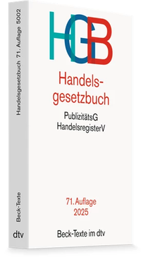 Abbildung von: Handelsgesetzbuch: HGB - dtv