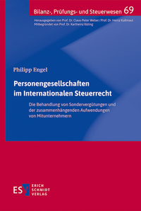 Bild vergrößern Bild: Personengesellschaften im Internationalen Steuerrecht - Erich Schmidt Verlag
