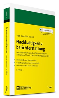Cover: Nachhaltigkeitsberichterstattung - NWB