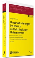 Cover: Umstrukturierungen im Bereich mittelst&auml;ndischer Unternehmen - NWB