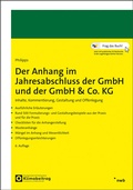 Bild: Der Anhang im Jahresabschluss der GmbH und der GmbH & Co. KG - NWB