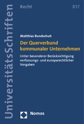 Abbildung von: Der Querverbund kommunaler Unternehmen - Nomos