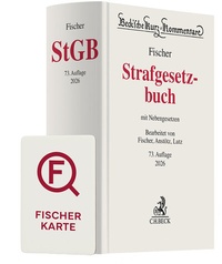 Abbildung von: Fischer StGB Chat-Book 2026 - C.H.BECK