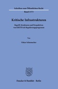 Cover: Kritische Infrastrukturen - Duncker & Humblot