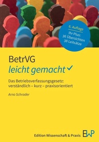 Bild vergrößern Bild: BetrVG - leicht gemacht - Edition Wissenschaft & Praxis