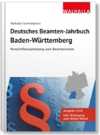 Abbildung von: Deutsches Beamten-Jahrbuch Baden-Württemberg 2026 - Walhalla