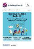 Bild: KI in Kanzleien-Magazin 2/25  - FFI-Verlag