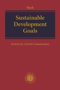 Enlarge image Cover: Sustainable Development Goals - Nomos/Hart