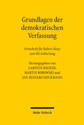 Abbildung von: Grundlagen der demokratischen Verfassung - Mohr Siebeck