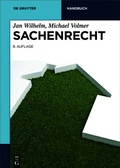 Cover: Sachenrecht - De Gruyter