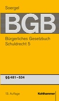 Cover: B&uuml;rgerliches Gesetzbuch mit Einf&uuml;hrungsgesetz und Nebengesetzen (BGB) - Band 7 - Kohlhammer
