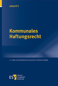 Abbildung von: Kommunales Haftungsrecht - Erich Schmidt Verlag