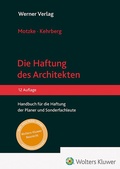 Cover: Die Haftung des Architekten - Werner