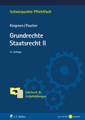 Abbildung von: Grundrechte. Staatsrecht II - C.F. Müller