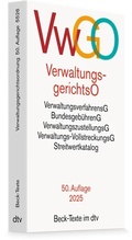 Cover: Verwaltungsgerichtsordnung, Verwaltungsverfahrensgesetz - dtv