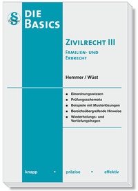Abbildung von: Basics Zivilrecht III - Hemmer-Wüst