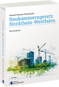 Cover: Baukammerngesetz Nordrhein-Westfalen - Verlag Reckinger
