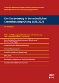 Abbildung von: Der Kurzvortrag in der mündlichen Steuerberaterprüfung 2025/2026 - HDS
