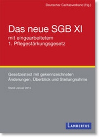Abbildung von: Das neue SGB XI mit eingearbeitetem 1. Pflegestärkungsgesetz - Lambertus