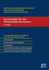 Abbildung von: Kurzvorträge für das Wirtschaftsprüferexamen - HDS