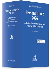 Abbildung von: Personalbuch 2026 Chat-Book - C.H.BECK