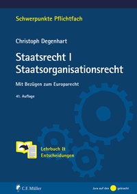 Abbildung von: Staatsrecht I. Staatsorganisationsrecht - C.F. Müller