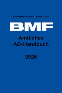 Abbildung von: Amtliches AO-Handbuch 2026 - Boorberg