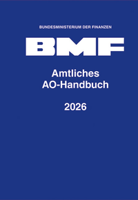 Enlarge image Cover: Amtliches AO-Handbuch 2026 - Erich Schmidt Verlag