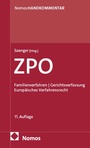Bild: Zivilprozessordnung: ZPO - Nomos