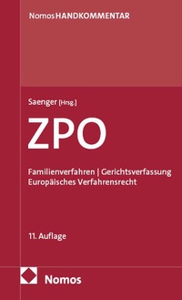 Bild vergrößern Bild: Zivilprozessordnung: ZPO - Nomos