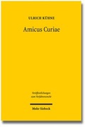 Abbildung von: Amicus Curiae - Mohr Siebeck