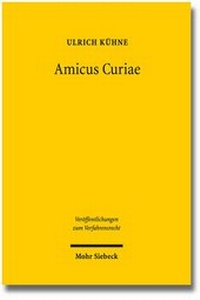 Abbildung von: Amicus Curiae - Mohr Siebeck