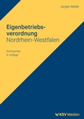 Cover: Eigenbetriebsverordnung Nordrhein-Westfalen - KSV Medien
