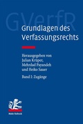 Cover: Grundlagen des Verfassungsrechts - Mohr Siebeck