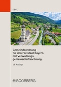 Cover: Gemeindeordnung f&uuml;r den Freistaat Bayern mit Verwaltungsgemeinschaftsordnung - Boorberg