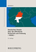 Cover: Hessisches Gesetz &uuml;ber die &ouml;ffentliche Sicherheit und Ordnung - HSOG - - Boorberg