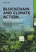 Cover: Blockchain and Climate Action - De Gruyter