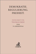 Cover: Demokratie. Regulierung. Freiheit. - C.H.BECK