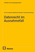 Cover: Datenrecht im Ausnahmefall - Nomos