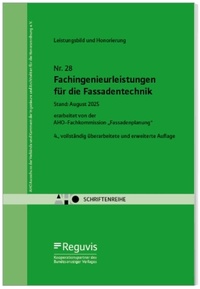 Abbildung von: Fachingenieurleistungen für die Fassadentechnik - Leistungsbild und Honorierung Onlineversion - Reguvis Fachmedien