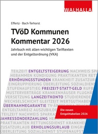 Bild vergrößern Bild: TVöD Kommunen Kommentar 2026 - Walhalla
