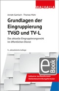 Cover: Grundlagen der Eingruppierung TV&ouml;D und TV-L - Walhalla
