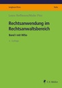 Cover: Rechtsanwendung im Rechtsanwaltsbereich - C.F. Müller
