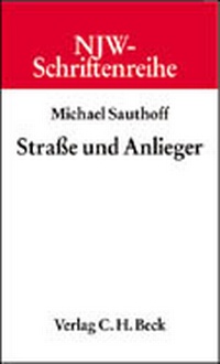 Enlarge image Cover: Straße und Anlieger - C.H.BECK
