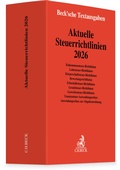 Cover: Aktuelle Steuerrichtlinien 2026 - C.H.BECK