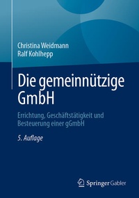 Abbildung von: Die gemeinnützige GmbH - Springer Gabler