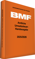 Bild: Amtliche Umsatzsteuer-Handausgabe 2025/2026 - Stollfu&szlig;