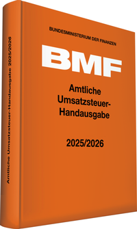 Bild vergrößern Bild: Amtliche Umsatzsteuer-Handausgabe 2025/2026 - Stollfuß