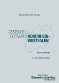 Cover: Gemeindeordnung Nordrhein-Westfalen - Deutscher Gemeindeverlag